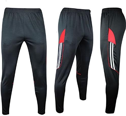 MaxTrend Men's Soccer Football Training Gym Sweat Skinny Pants Trousers