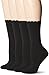 PEDS Women's Classic Ladies Dress Crew Socks, 4 Pairs