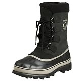 Sorel Men's Caribou NM1000 Boot,Black/Tusk,10 M