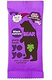 BEAR Yoyo Pure Fruit Rolls Blackcurrant 20 g (Pack of 18)