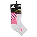 adidas Girls Cushion Quarter Socks (Pack of 3)