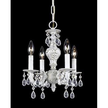Clear Hand Cut Crystal Chandelier