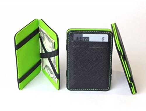Generic new mens magic money clip leather wallet slim money clip …