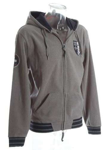 SIGNUM® Strickjacke Fleecejacke Sweatjacke mit Kapuze SIGNUM® Strickjacke Fleecejacke Sweatjacke mit Kapuze