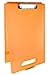 Dexas Clipcase Storage Clipboard with Handle, Orange