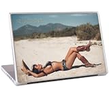 Music Skins MS-KARD30042 14 in. Laptop For Mac & PC- Kim Kardashian- Cowgirl Skin