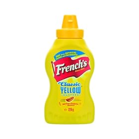 French's Classic American Yellow Mustard 226 g (Pack of 6)