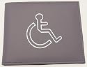 Genuine Soft Lilac Colour Disabled Badge Holder Cover