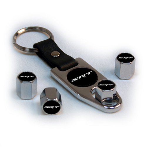 Dodge SRT Valve Stem Caps with Key Fob