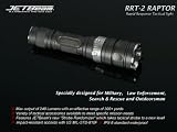 JETBeam Raptor RRT-2 Cree Q3 Warm Tint Flashlight
