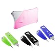 iShoppingdeals- Premium PINK Durable Soft Silicone Skin Cover Case for Nintendo Wii Fit Balance Board + Wii Remote and Nunchuck(Green + Black + Blue) + Free Fishbone Style Keychain