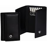 Underwood UN\2602 Leather 6 Key Zipped Key Case