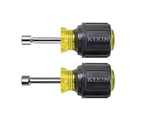 Klein Tools 610M 1/4 and 5/16 Magnetic Tip Nut Driver Set, 1-1/2