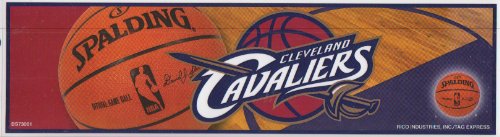 Cleveland Cavaliers NBA Bumper Sticker - 3