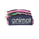 Clothing & Shoes Online Shop Ranking 203. Animal School Pencil Case Girls - Apu Navy Pink