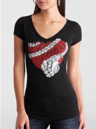 GUESS Serpent Bling Tee