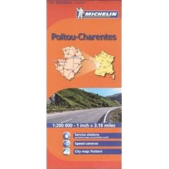 Poitou-Charentes (Michelin Regional Maps)