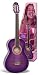SX GRC1K CPP Gypsy Rose Purple Acoustic Guitar Package
