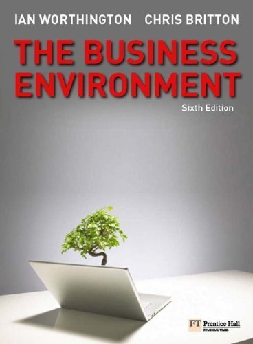 The Business Environment by Ian Worthington (2009-07-02)