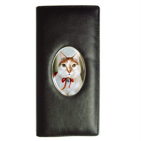 Cover image : Limited Edition Violano Wallet Checkbook Cover Jingle Cat