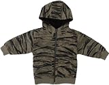 Quiksilver Tiger Style Camo Fleece Hoody 2T, 4T