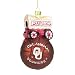 Oklahoma Sooners 5" Glass Mascot Basketball Holiday Ornaments - NCAA College Athletics