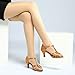 Roymall Women's Satin Latin Dance Shoes Model 227-7