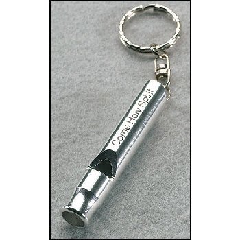 Come Holy Spirit Whistle Keychain (Case of 24)