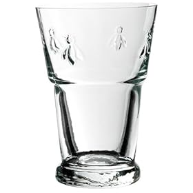 Buy La Rochere Bee D&eacute;cor 14-Ounce Large Iced Tea Glass Set of 6