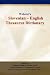 Websters Slovenian - English Thesaurus Dictionary by Philip M. Parker ISBN 0497837110