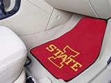 Iowa State Cyclones universal fit Carpet 2 Pc Car Floor Mat (Rug)