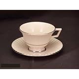 Lenox Citation Platinum Cups and Saucers by Lenox
