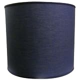 Round Lamp Shade: 18 Top, 18 Bottom, 18 Slant Height, Navy Blue