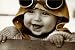Baby Pilot People Poster Print by Kim Anderson, 36x24