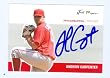 Andrew Carpenter autographed Baseball Card (Philadelphia Phillies) 2007 Just Minors Rookie Card #JA-08