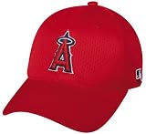Los Angeles Angels of Anaheim Los Angeles Angels of Anaheim Fitted Cap (Medium/Large 6 7/8 - 7 1/4) MLB Officially Licensed Major League Proflex Mesh/Jersey Replica Baseball Hat