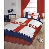 England Football Club Design Duvet/Quilt Cover Bedding Set