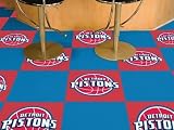 Exclusive By FANMATS NBA - Detroit Pistons Carpet Tiles
