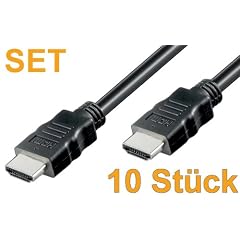1aTTack High Speed HDMI Kabel SET (10 ST�CK) 1,5 Meter - HDMI Stecker auf HDMI Stecker - Full HD