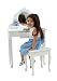 KidKraft Medium Diva Table & Stool
