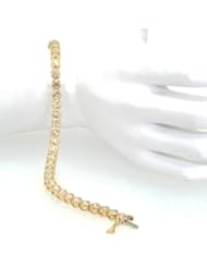14K Yellow Gold Diamond Bracelet