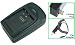Digital Camera Battery AC/DC Charger for Kodak KLIC-7001