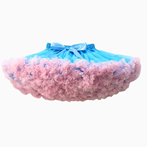 Buenos Ninos Girl's Mix-Color Dance Tutus Chiffon Pettiskirt