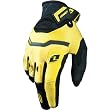 One Industries Armada Men's MotoX Motorcycle Gloves - Black/Yellow