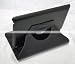Ctech 360 Degrees Rotating Stand (black) Leather Case for iPad 2 with smart cover wake/sleep capability (retail packaging)