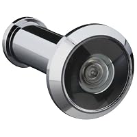 National Hardware V805 200-Degree Lens Door Viewer, Chrome