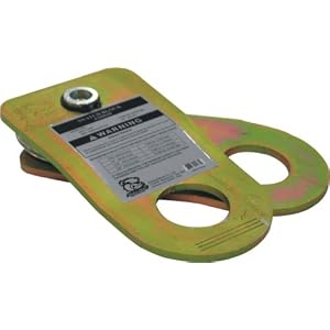 BullDog Winch Accessory Snatch Block Heavy Duty - 19,000lb Max  8,000lb Working Load Capacity -... by Bulldog