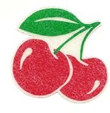 Cherry Tub treads Non-slip Bath Appliques Cherries (set of 10)