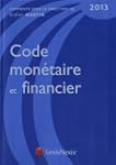 Code mon�taire et financier 2013