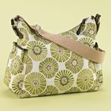 Green Floral Hobo Bag